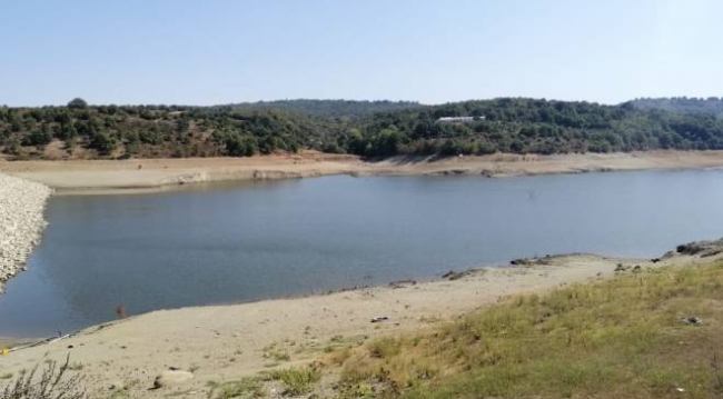 Suyu boşaltılan göletten kafatasları ve kemikler çıktı